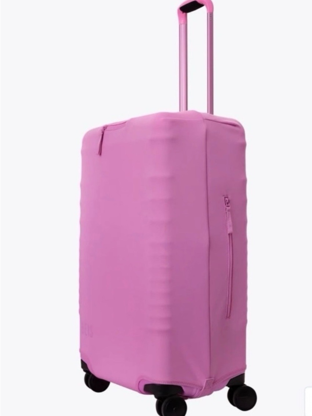 BEIS Pink Stretch Luggage Cover for Carry-on Spinner Suitcase